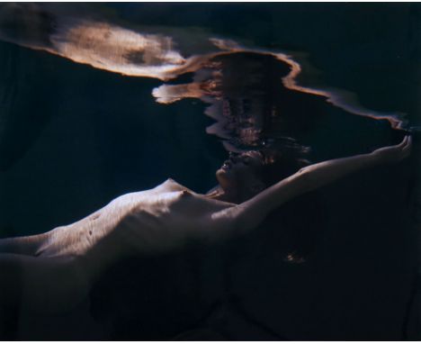 Michel Comte.  (1954 Zürich -  lebt und arbeitet in New York). Shared Water I. 2002. Späterer Abzug von 2007. Lamdba Color pr