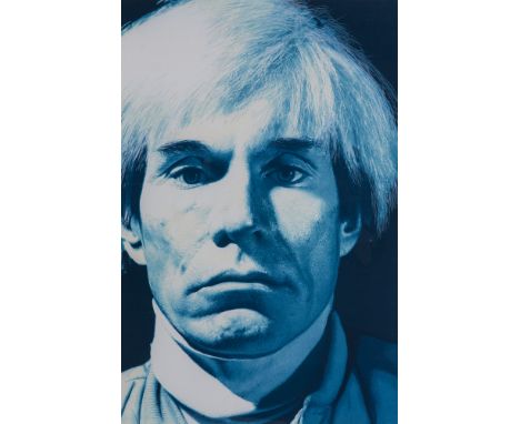 Hyperrealismus - - Gottfried Helnwein.  (1948 Wien). Andy Warhol. 1990. Farbserigraphie auf strukturiertem Karton. 98,5 x 66 