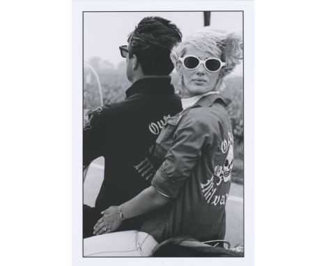 Danny Lyon.  (1942 Brooklyn). Memorial Day Run, Milwaukee, Wisconsin, USA. 1966. Späterer Abzug nach der Photographie von 196