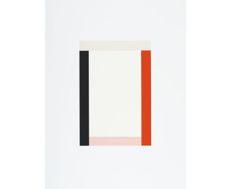 Konkrete Kunst Imi Knoebel (d.i. Wolf Knöbel) (1940 Dessau -  lebt in Düsseldorf)Hommage à Grace Kelly. 1991. Farbserigraphie