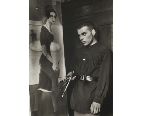 August Sander (1896 Herdorf - 1964 Köln)Gottfried Brockmann. 1928. Silbergelantine auf Agfa Record Rapid Photopapier. 25 x 18