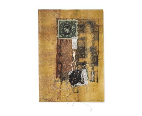 Guillermo Deisler (1940 Santiago de Chile - 1996 Halle)Set aus drei Werken. o. T. 1989. Collagen (versch. bedruckte Papiere, 
