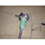 Hitachi 9" angle grinder