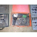 Hitachi 4.5" electric angle grinder