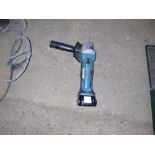 Makita cordless 4.5" angle grinder