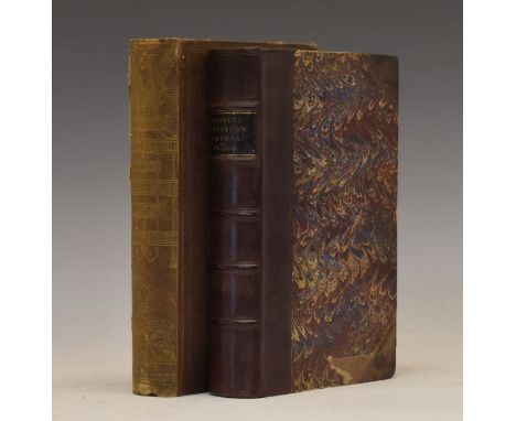 Books - Thomas Whitlam Atkinson, Oriental and Western Siberia, Hurst &amp; Blackett London 1858, half calf and marbled boards