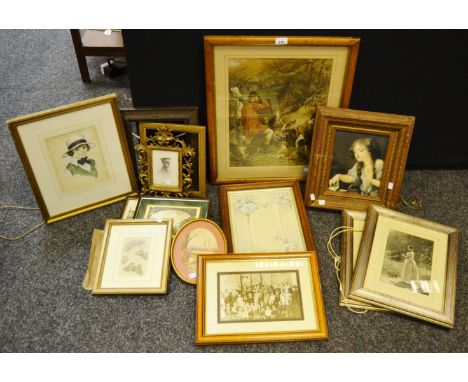 Pictures and Prints - an Edwardian Melton Mowbray Easter presentation painting from The Women of the Parish Church Bible Clas