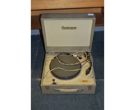 Convertogram Portable Record Player 