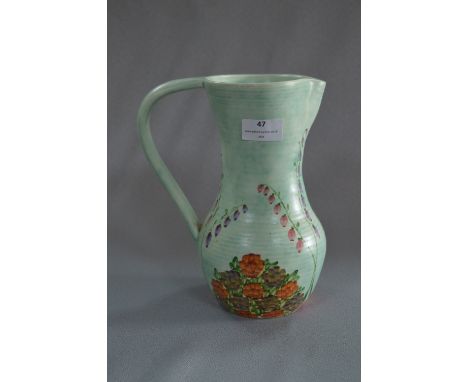 E. Radford Hand Painted Jug 