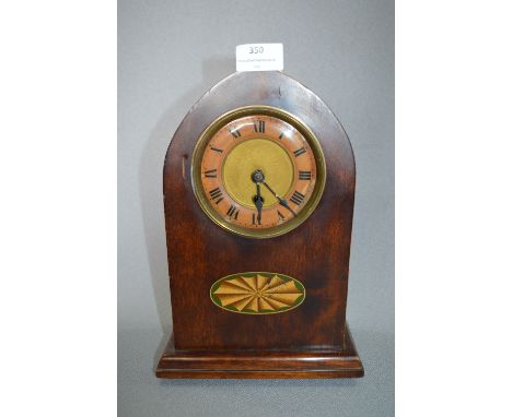 Edwardian Mahogany Mantel Clock 