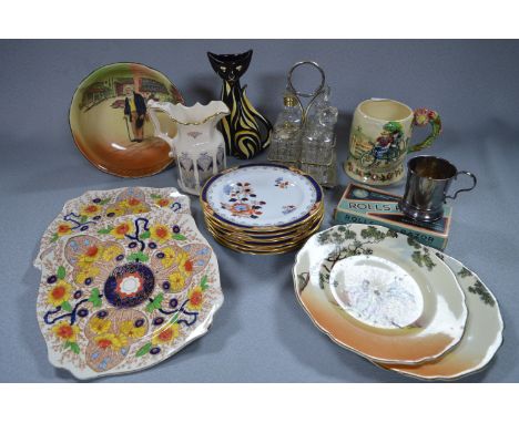 Collection of Pottery Including Royal Doulton, Spode, Condiments Set, etc. 