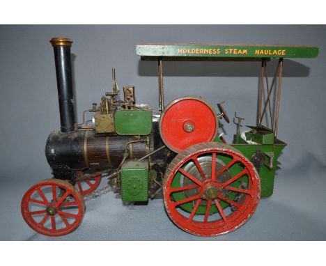 1 1/2" Scale Model Steam Traction Engine 