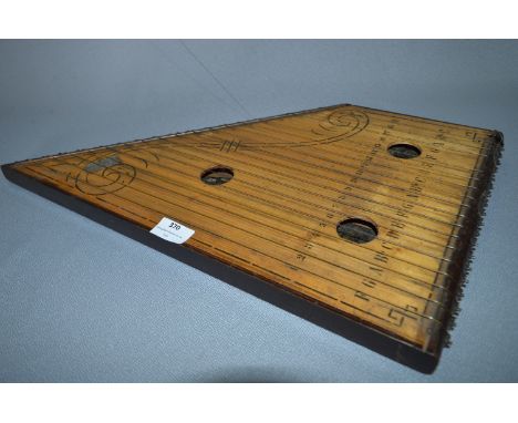 Alfred Goulding of Beverley Zither Harp with Travel Case  