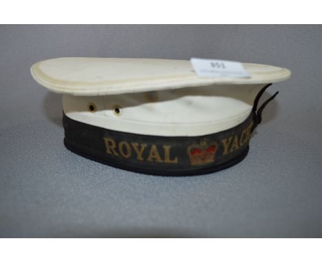Royal Navy Cap with Sash "Royal Yacht" Size:66 7/8
