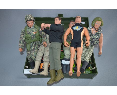 Collection of Action Man Figures with Accessories 
