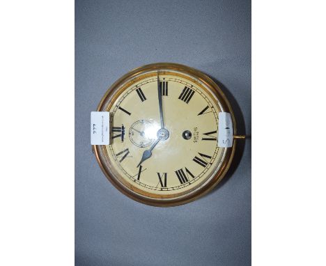 Smith Astral Brass Ships Clock 