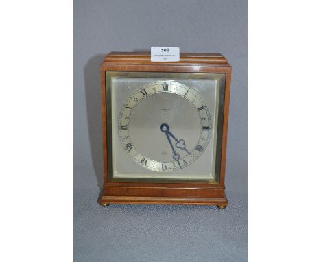 Walnut Cased Elliott Clock by Carmichael's of Hull 