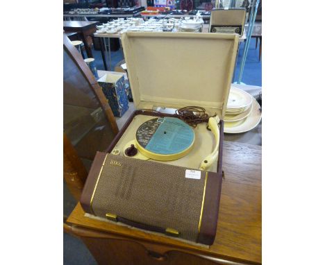 Alba Tabletop Portable Record Player 