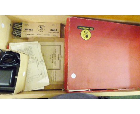 TRIX MODEL RAILWAY. Box of Trix train model railway items including engines and rolling stock