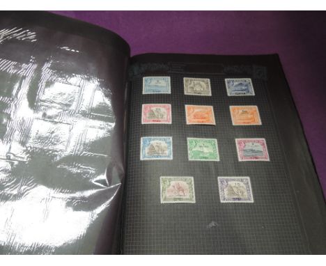 A Commonwealth stamp album, countries A-C, Victoria to Elizabeth II, mint and used