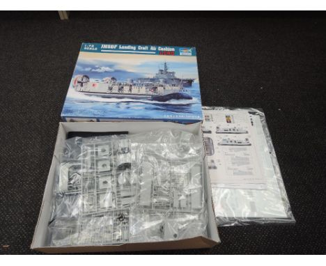 A Trumpeter 1:72 scale plastic kit, JMSDF Landing Craft Air Cushion 6675-2003, apperas unmade and boxed