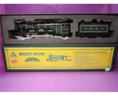 A modern Bassett-Lowke Special Limited Release 0 gauge 4-6-2 loco &amp; tender, Humorist 2751, boxed with inner packing and i