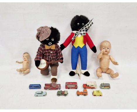 Merrythought 'Banjo Joe' limited edition Golly&nbsp;238/500, another 'Al' 443/500, two composition dolls&nbsp;and small quant