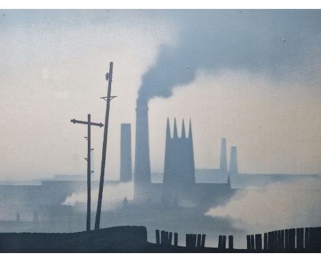 Late 20th century school Limited edition print "Snow Thorn", no.222/250, signed indistinctly lower right 'Greenwood(?)' and d