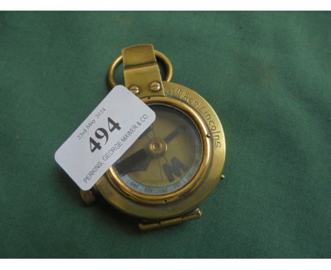 Original First World War pocket compass in good order