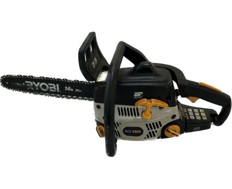 Ryobi 14 inch 33cc chainsaw, untested