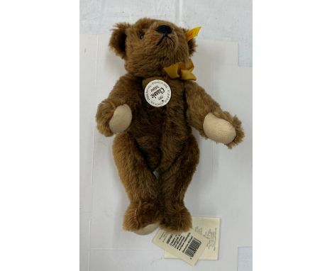 Steiff 1909 classic Mohair Teddy 1909, 000447, Jointed, 9.5inches , Growler, w/Tags