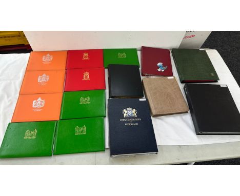 Large selection of stamps and first aid covers  from The Netherlands 