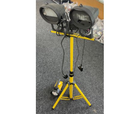 Flood light and an industrial torch, untested 