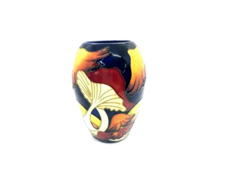 Moorcroft parasol dance vase by Kerry Goodwin 5.5 inches tallFirst quality piece and in overall good condition no chips or cr