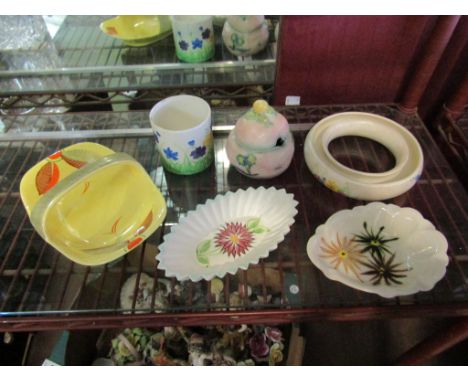 Six pieces of E. Radford china