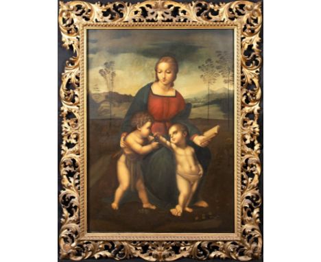 Year: 18th CenturySize: 54" x 42" Medium: OilDescription: Fine 17th 18th Century Italian Old Master portrait of the Madonna a