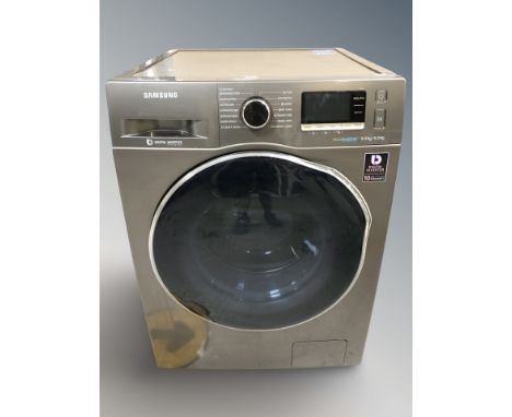 A Samsung Ecobubble 9kg / 6kg washer dryer machine.