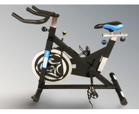 A Pro Fitness exercise bike.