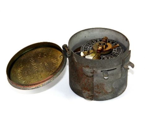 An early 20thC gas light timer by Horstmann gear company.