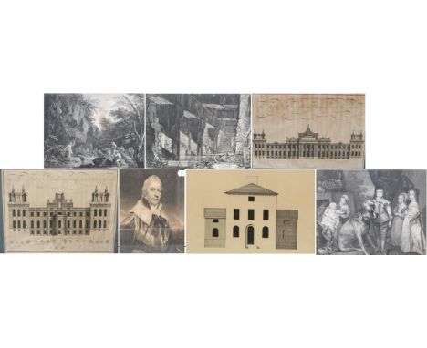 Cooper after Anthony Van Dyck ''Charles Prince of Wales, James Duke of York, Princess Mary, Princess Elizabeth and Princess A