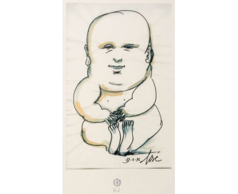 JosŽ VERMEERSCH (1922-1997) a framed lithograph, marked Hors Concours and stamped. 1996. (31 x 48 cm)