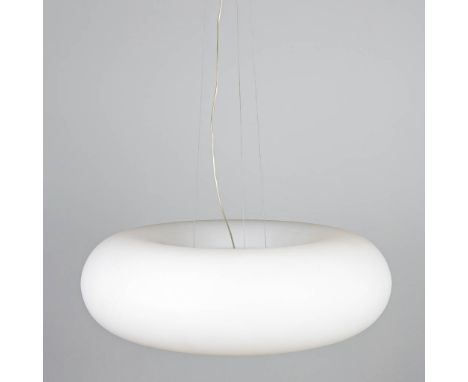 A large lamp model 'Cumulus' made by Delta Light. 20th century. (26 x 86 cm)