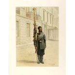 Dmitry Alexandrowitsch Benckendorff (1845-1917). Fahnenträger des 4. Schützenbataillons Leibgarde-