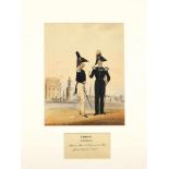 [Uniformen der Russischen Armee] Major & Adjutant vom Platz, General-Feldprobst der Armee. 1840