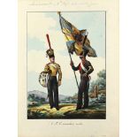 Lew Alexandrowitsch Belousow (1806 - 1854)Trompeter und Fahnenträger des Semenowskij Leibgarde-