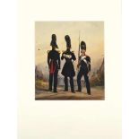 [Uniformen der Russischen Armee] Garde-Regiment Kaiser Paul: Stabsoffizier, Subalternoffizier &