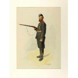 Dmitry Alexandrowitsch Benckendorff (1845-1917). Soldat des Kosaken-Regiments der Leibgarde seiner