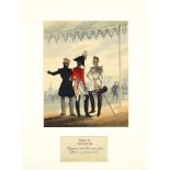 [Uniformen der Russischen Armee]Regiment der Chevalier-Garde des Kaisers: Offiziere in Interims-