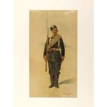 Dmitry Alexandrowitsch Benckendorff (1845-1917). Soldat des Preobraschenski Leibgarde-Regiments.