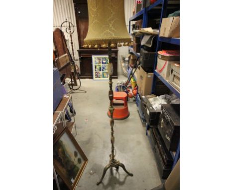 Onyx and Gilt Metal Standard Lamp
